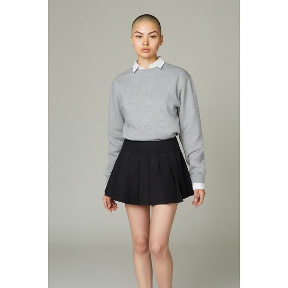 J. Galt Dresses & Skirts - J. Galt Womens Black Preppy Academia Tennis Pleated Mini Skirt Medium Tenniscore